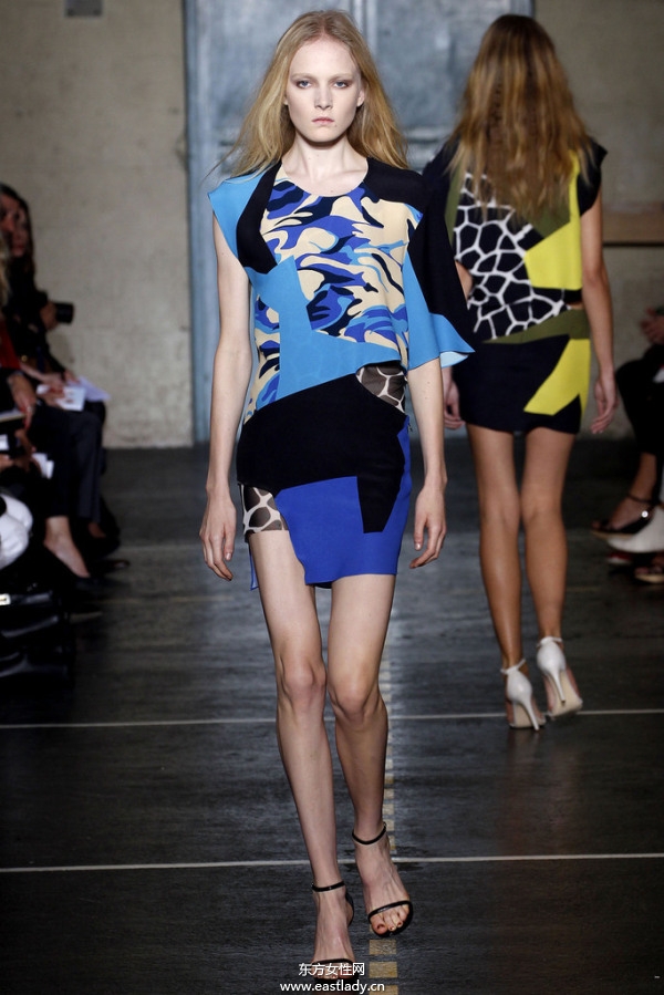 Felipe Oliveira Baptista 2013春夏流行发布 拼接和撞色为主元素