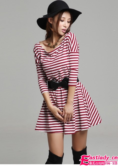 2012秋装新品大码宽松连衣裙  让你更加的多变和不同