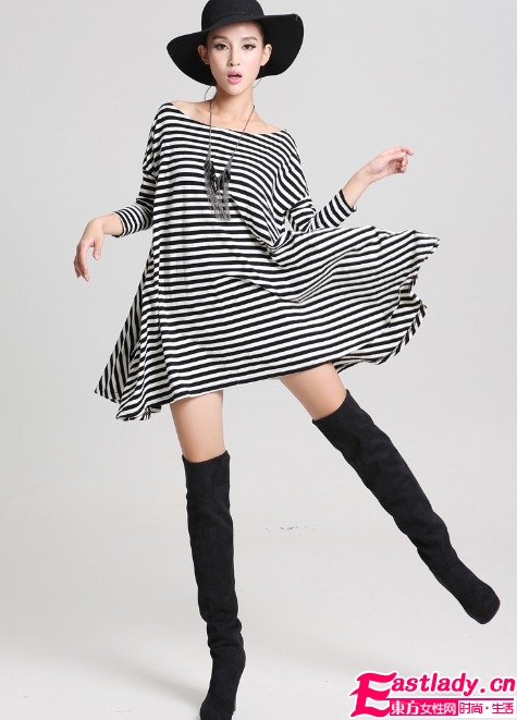 2012秋装新品大码宽松连衣裙  让你更加的多变和不同