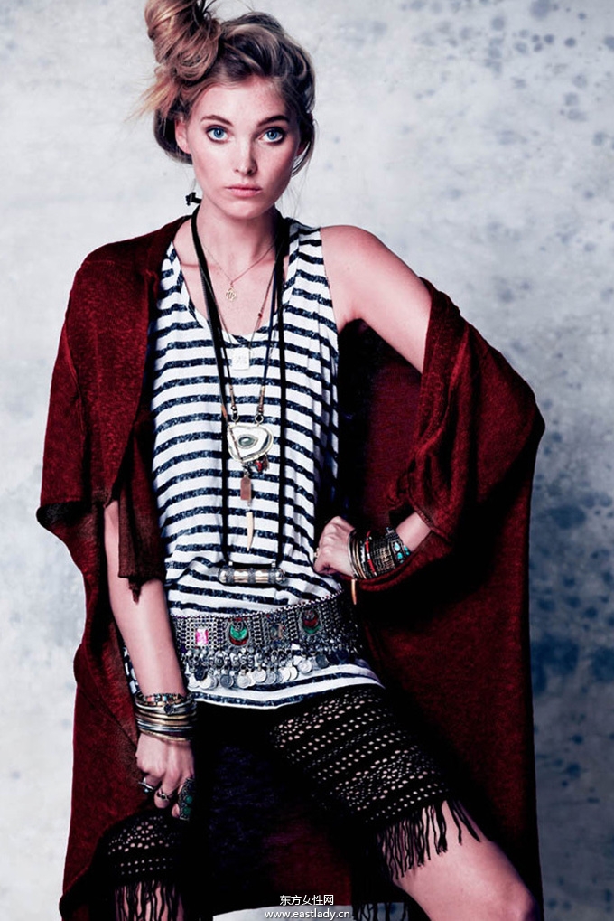 Free People 2013年2月女装lookbook