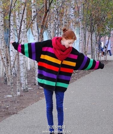 经典款式针织衣穿出休闲味道又不庸俗