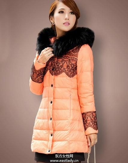 2012新款温暖修身羽绒服 让身心动起来