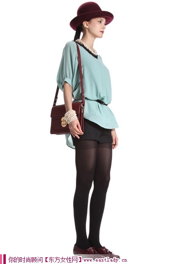 游走时尚边缘 雪纺衬衫今夏唱主角