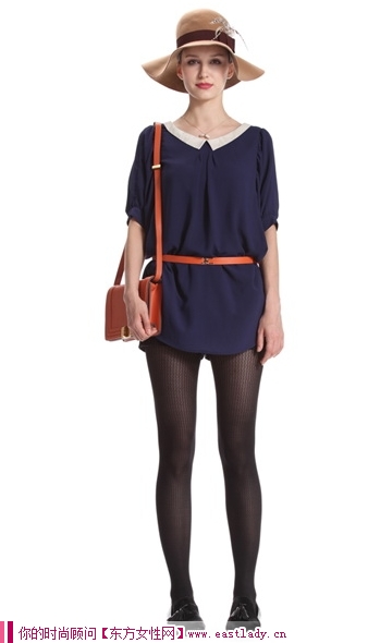 游走时尚边缘 雪纺衬衫今夏唱主角