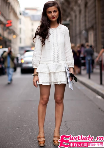 2012春夏时装展 简约白色成流行色