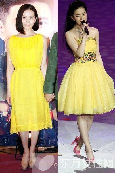 刘诗诗vs刘亦菲 古装女神衣品比拼