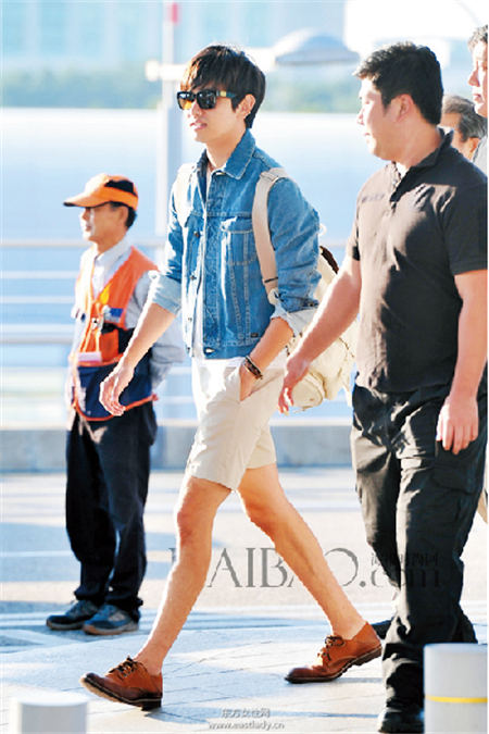 硬汉变成清爽花美男 欧巴的时尚你不懂