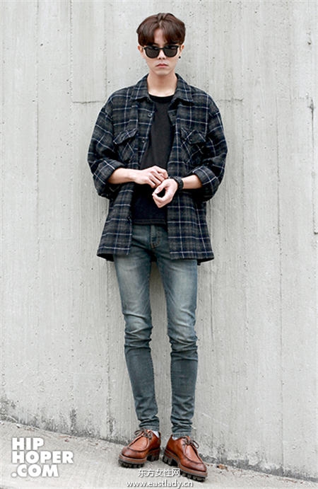 男模也流行瘦 韩超纤瘦病态系男模正流行