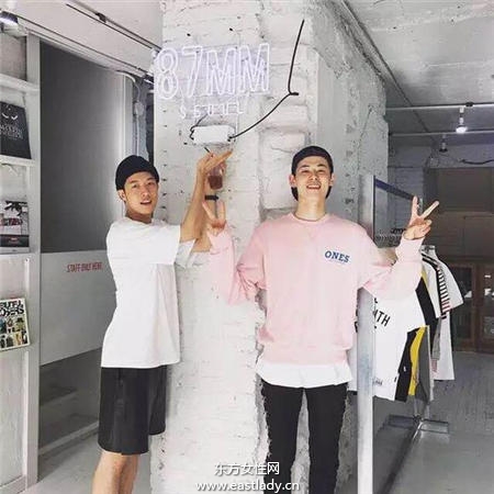 男模也流行瘦 韩超纤瘦病态系男模正流行