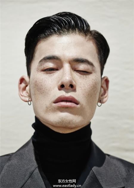 韩模金元中又帅又有才 设计服装品牌87mm