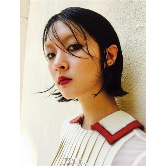 韩国超模姜素英中性美学正夯 时尚圈就爱这味
