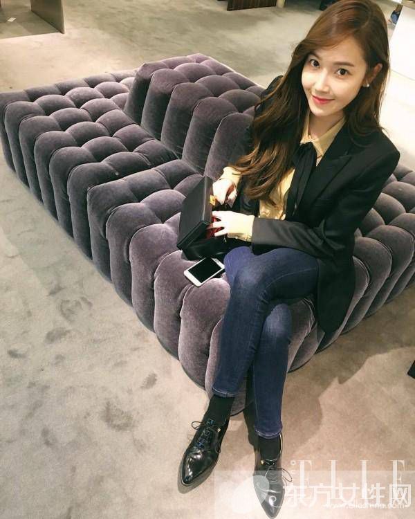 一日一look 跟Jessica郑秀妍学小清新时尚造型