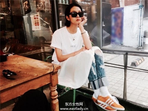 韩国超模姜素英中性美学正夯 时尚圈就爱这味