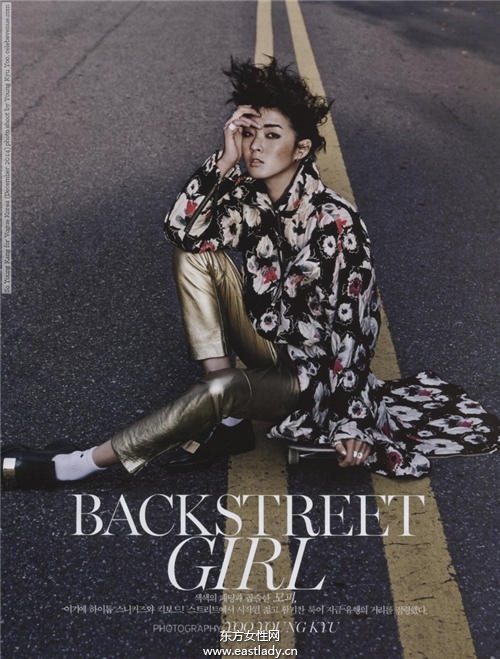 韩国超模姜素英中性美学正夯 时尚圈就爱这味