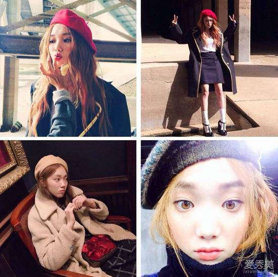 韩国90后icon李圣经 6种配件玩转街头少女风