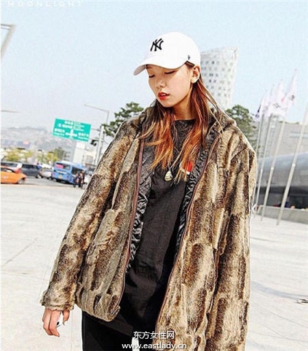 韩骨感绝美超模私服穿搭术 个性十足