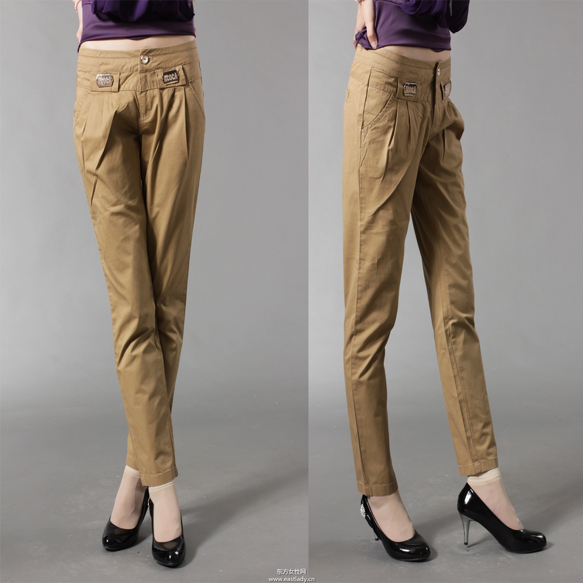 卡其色裤子配什么颜色上衣 轻松穿出你的不同