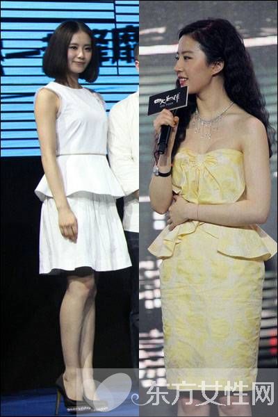 刘诗诗vs刘亦菲 古装女神衣品比拼