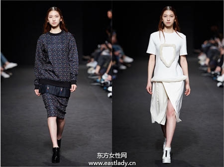 韩骨感绝美超模私服穿搭术 个性十足