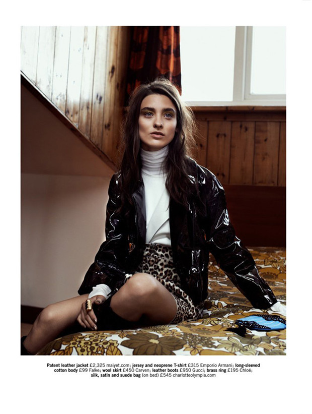 Carolina Thaler《Glamour》2014年12月英国版