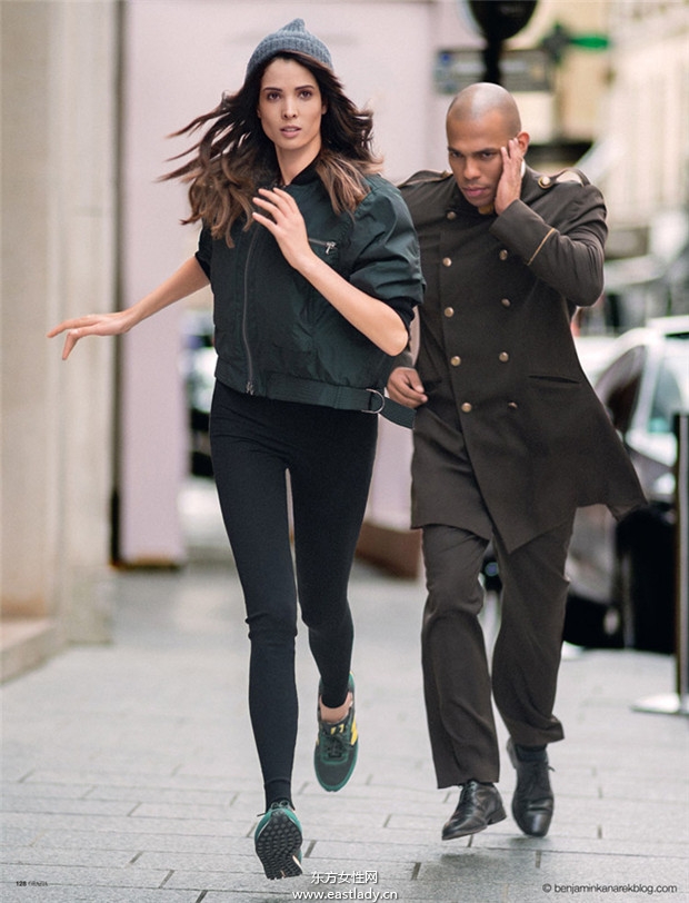 Hanaa Ben Abdesslem《Grazia》2014年9月俄罗斯版