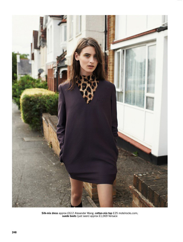 Carolina Thaler《Glamour》2014年12月英国版