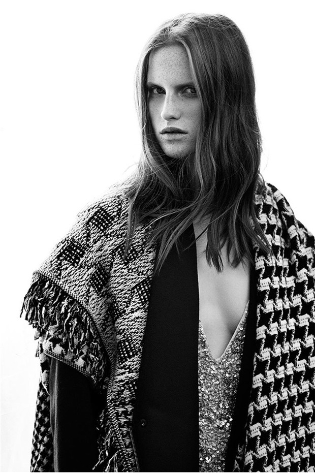 Magdalena Jasek《Elle》2014年12月波兰版