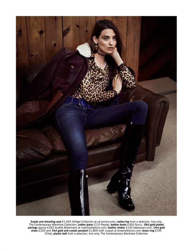 Carolina Thaler《Glamour》2014年12月英国版