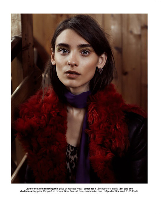 Carolina Thaler《Glamour》2014年12月英国版