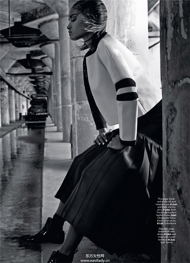 Melodie Monrose《Marie Claire》2014年9月英国版