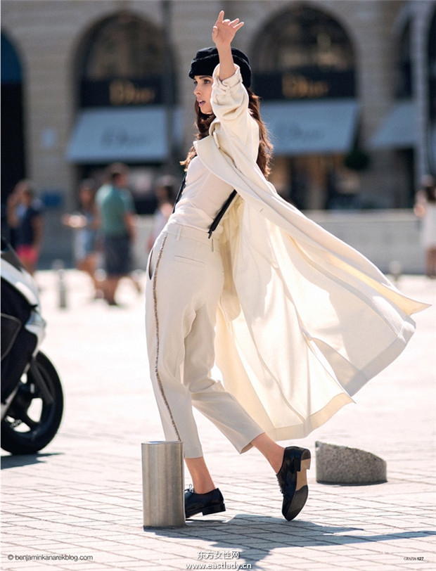 Hanaa Ben Abdesslem《Grazia》2014年9月俄罗斯版