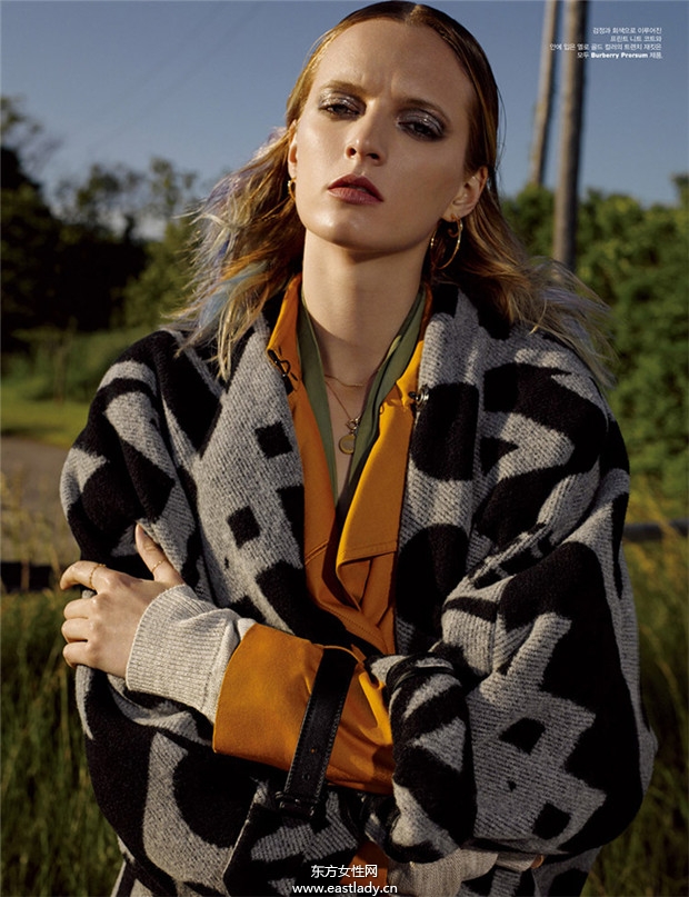 Daria Strokous《W》杂志2014年8月韩国版