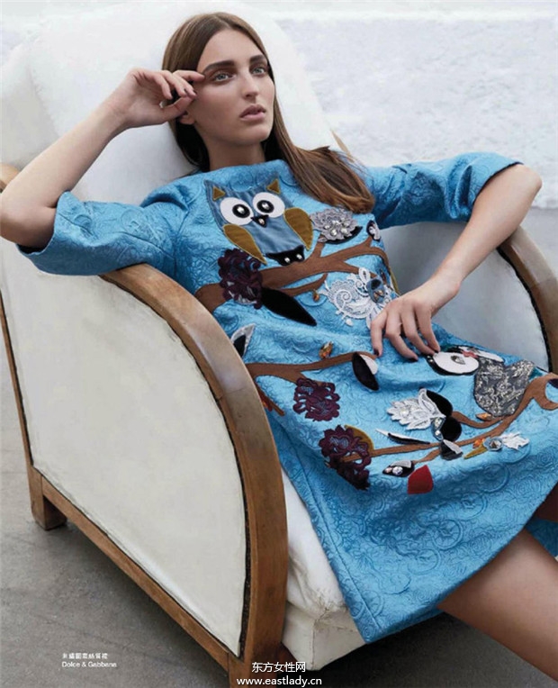 Georgina Stojiljkovic《Marie Claire》2014年8月香港版