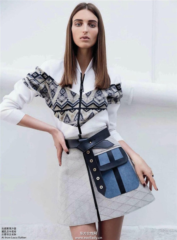 Georgina Stojiljkovic《Marie Claire》2014年8月香港版