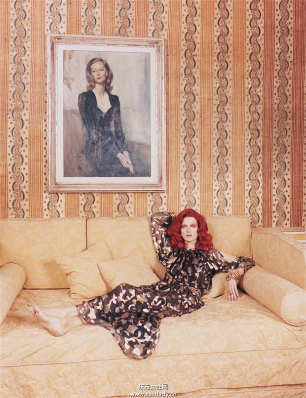 Malgosia Bela《W》杂志2014年8月夏季刊