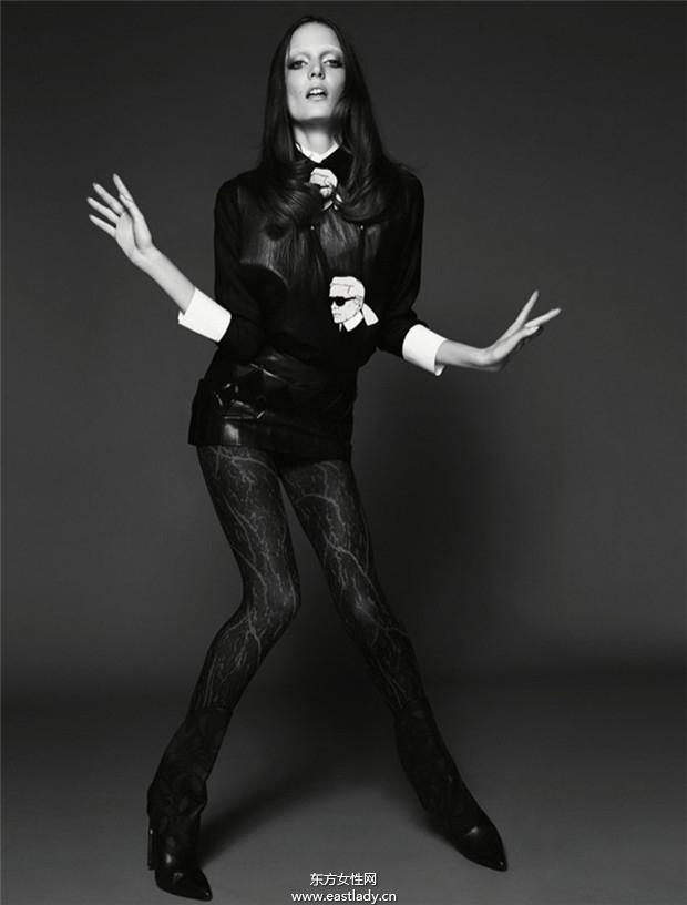 Zuzanna Bijoch《Numero》2014年8月俄罗斯版