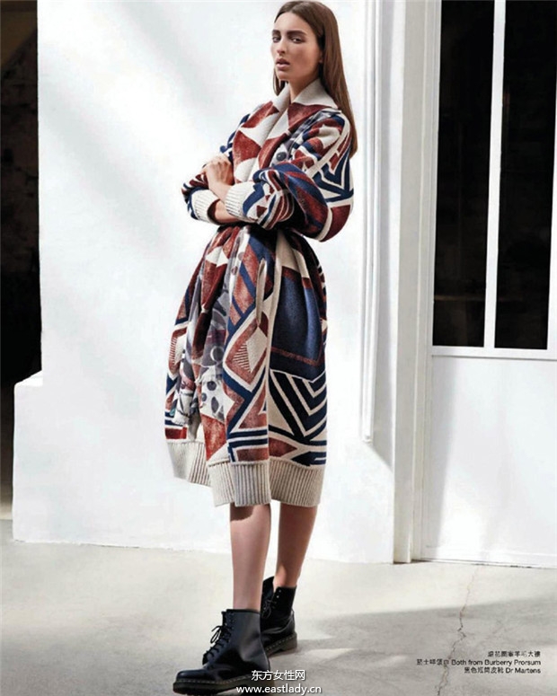 Georgina Stojiljkovic《Marie Claire》2014年8月香港版