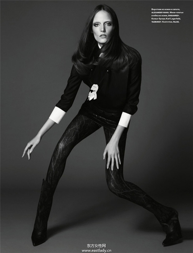 Zuzanna Bijoch《Numero》2014年8月俄罗斯版