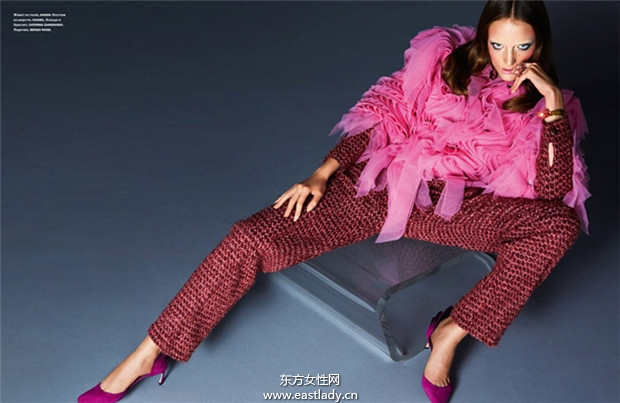 Zuzanna Bijoch《Numero》2014年8月俄罗斯版