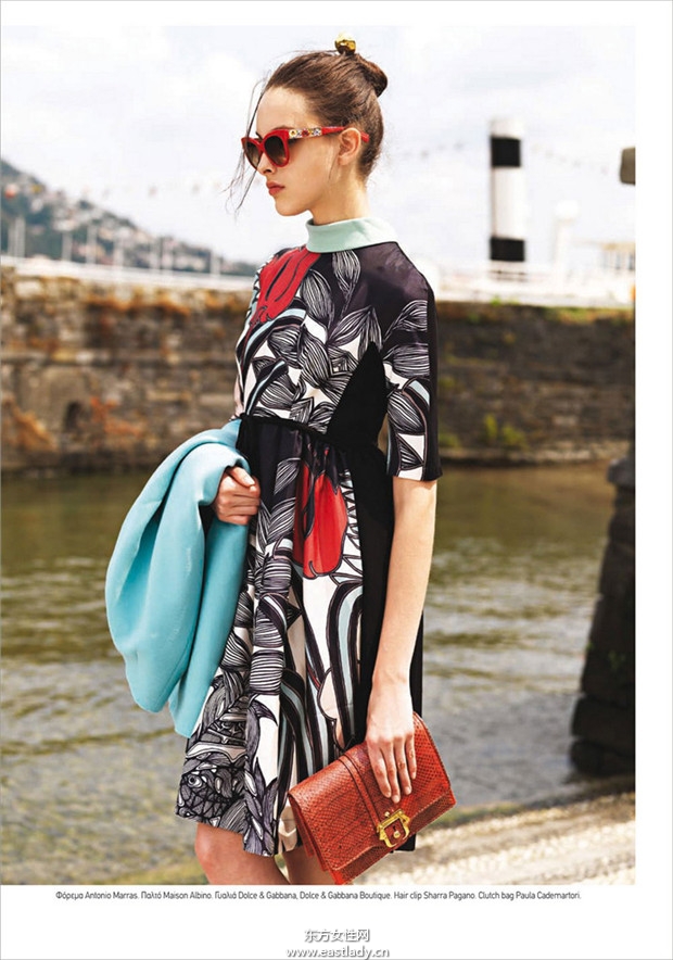 Clarice Vitkauskas《L’Officiel》2014年8月号希腊版