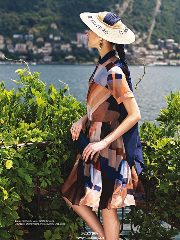 Clarice Vitkauskas《L’Officiel》2014年8月希腊版