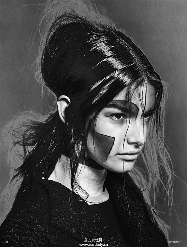 Ophelie Guillermand《Vogue》2014年7月德国版