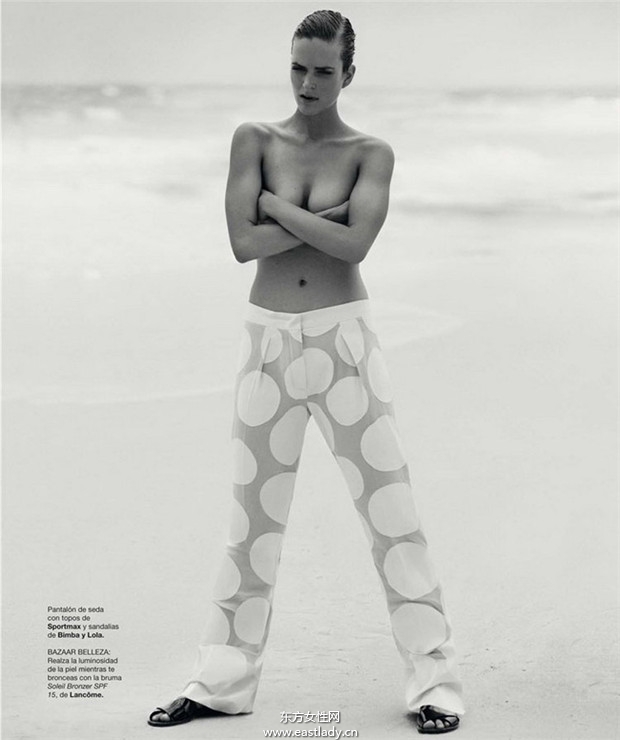 Mirte Maas《Harper’s Bazaar》2014年7/8月西班牙版