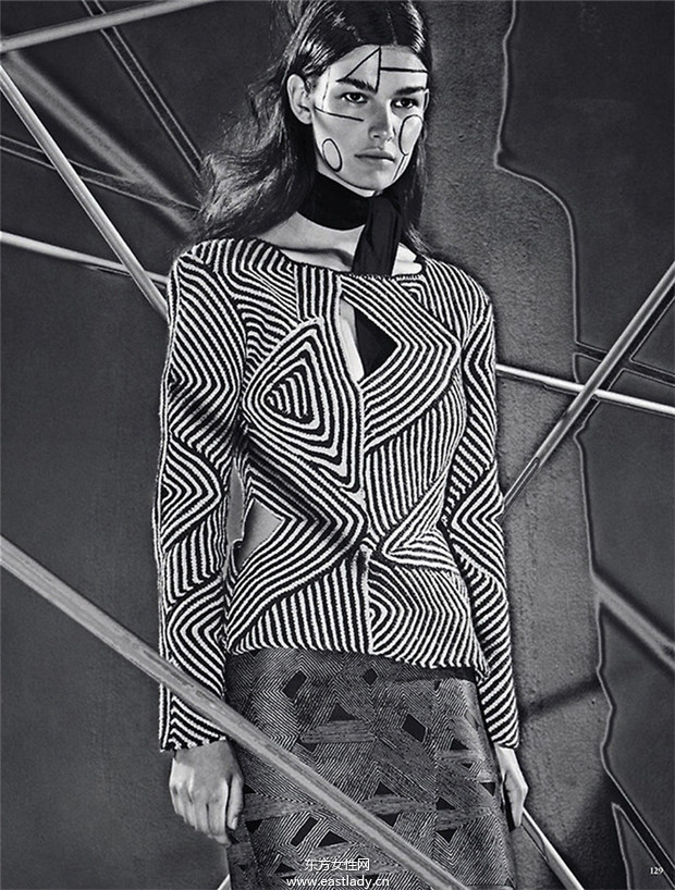 Ophelie Guillermand《Vogue》2014年7月德国版