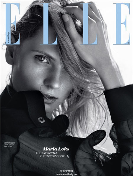 Maria Loks《Elle》2014年8月波兰版