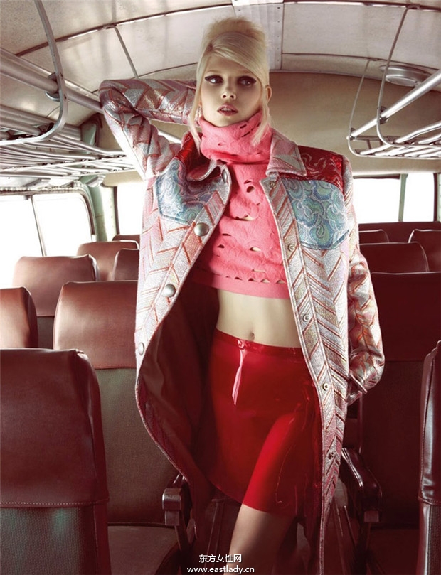Ola Rudnicka《Vogue》2014年8月中国版