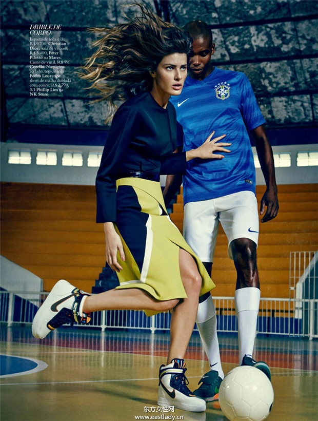Isabeli Fontana《Harper’s Bazaar》2014年6月巴西版