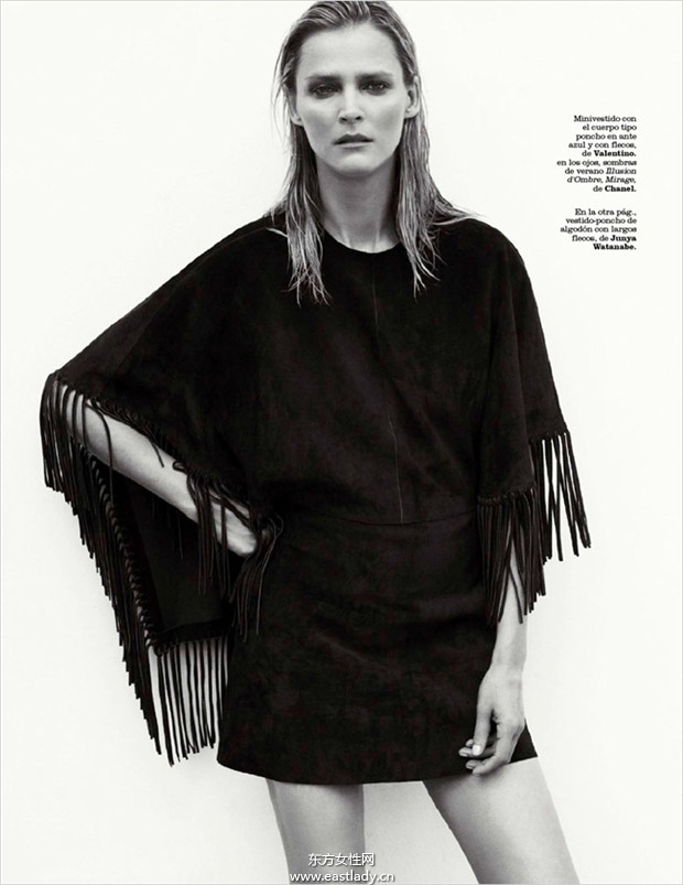 Carmen Kass《Marie Claire》2014年7月西班牙版