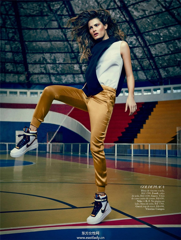 Isabeli Fontana《Harper’s Bazaar》2014年6月巴西版