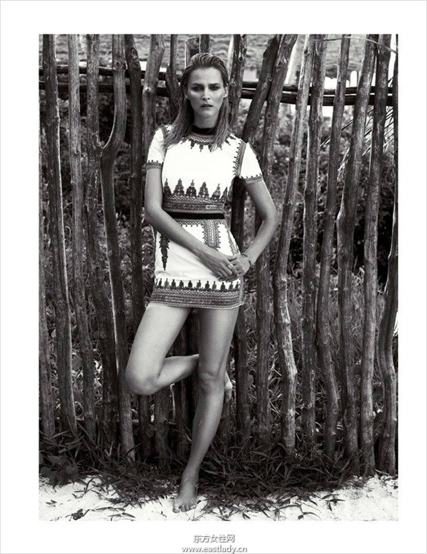 Carmen Kass《Marie Claire》2014年7月西班牙版